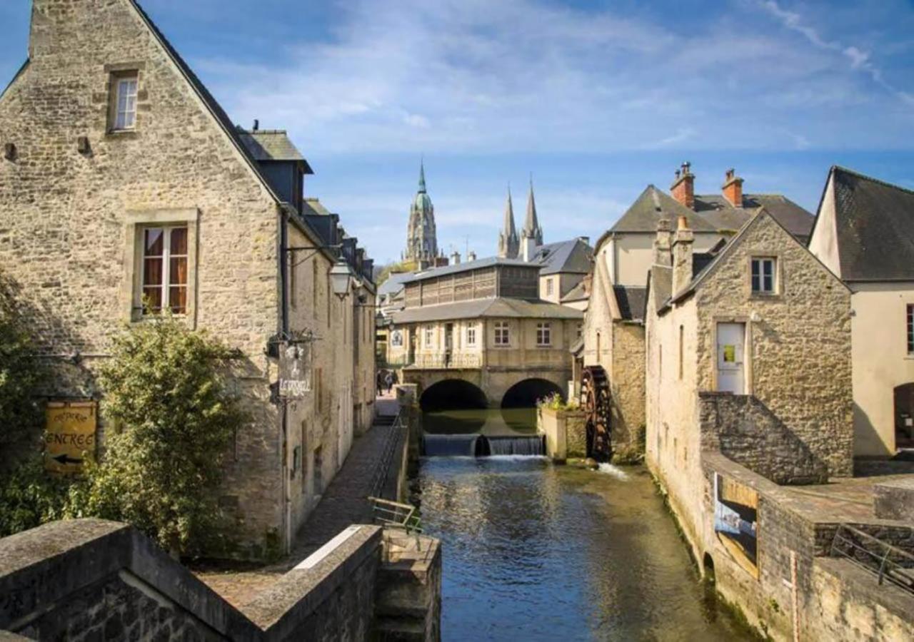 Appartement Lumineux Et Cosy Avec Jardin Vue Sur Chateau Pres Port En Bessin, Bayeux Et Omaha *